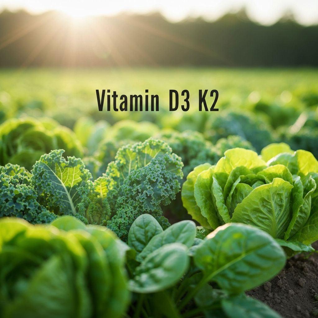 Vitamin D3 and leafy greens